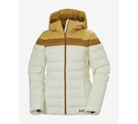 Giacca con cappuccio Helly Hansen Imperial Puffy bianco perla giallo donna - M