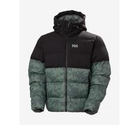 Giacca con cappuccio Helly Hansen Oslo Graphic Puffy grigio cactus - M