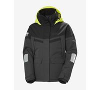 Giacca con cappuccio Helly Hansen Pier 4.0 2L nero giallo donna - L