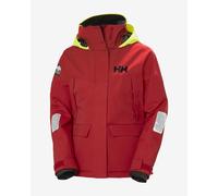 Giacca con cappuccio Helly Hansen Pier 4.0 2L rosso giallo donna - M
