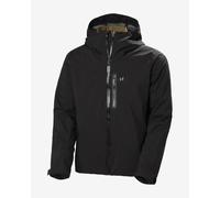 Giacca con cappuccio Helly Hansen Swift 3 In 1 PrimaLoft Ski Free nero verde canna - XL