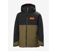 Giacca con cappuccio Helly Hansen Traverse PrimaLoft nero verde per bambini - 13