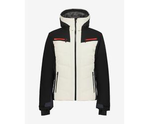 Giacca con cappuccio Icepeak Ercolano bianco nero rosso - 54
