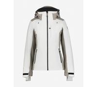 Icepeak - Giacca da sci/snowboard stretch da donna - Faenza W Blanc Optique per Donne in Silicone - Taglia 38 FI - Bianco