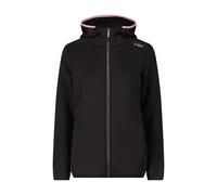 Giacca con cappuccio in pelliccia sintetica elasticizzata donna CMP Noir M