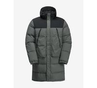 Giacca con cappuccio Jack Wolfskin Dellbrueck Long verde menta - L