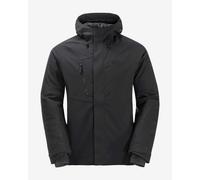Giacca con cappuccio Jack Wolfskin Troposphere Ins nero - XL
