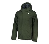 GIACCA CON CAPPUCCIO JACKO TWILL MARMOTTA K-way Verde
