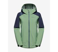 Giacca con cappuccio La Sportiva Crest Evo Shell blu pastello nero donna - M