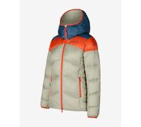 Giacca con cappuccio La Sportiva Nature Down beige arancio blu donna - L