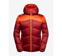 Giacca con cappuccio La Sportiva Nature Down granata arancione - M