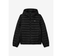 Giacca con cappuccio Lacoste Puffer Small Logo nero puro - L