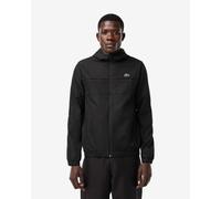 Giacca con cappuccio Lacoste Sport Complete nera - S