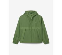 Giacca con cappuccio Lacoste Water-Repellent Lightweight Packable verde - L
