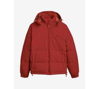 Giacca con cappuccio Levi's Rockridge Short Puffer rosso mattone - S