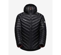 Giacca con cappuccio Mammut Broad Peak In nero carbone - S