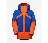 Mammut Eiger Nordwand Pro HS Hooded J - giacca hardshell - uomo L Orange/Blue man Fair Wear Foundation,Gore-Tex Pro,Pfc-Free,Dwr,Recco