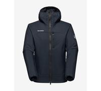 Mammut - Giacca da escursionismo calda - Rime IN Hooded Jacket Men Black per Uomo in Pelle - Taglia M - Nero