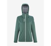 Giacca con cappuccio Millet Fitz Roy 2,5L verde opale donna - S