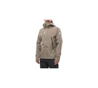 Giacca con cappuccio millet seneca gore tex 3l beige uomo