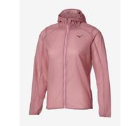 Giacca con cappuccio Mizuno Tech Light rosa gomma da masticare donna - XS