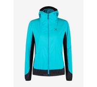 Giacca con cappuccio Montura Rise Octa azzurro cielo donna - L