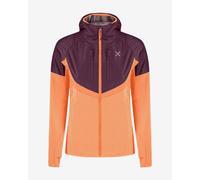 Giacca con cappuccio Montura Spitze Hybrid arancione lilla scuro donna - XL