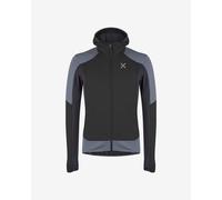 Giacca con cappuccio Montura Stretch Colore 2 Maglia nero blu grigiastro - M