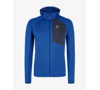 Giacca con cappuccio Montura Vertigo Power Grid Maglia blu elettrico - S