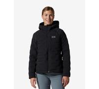 Giacca con cappuccio Mountain Hardwear Stretchdown nero donna - M
