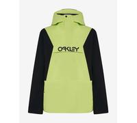 Giacca con cappuccio Oakley TNP TBT Anorak verde brillante nero - L