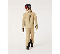 Giacca con cappuccio Oakley Unbound GORE - TEX Shell 2.0 beige - S