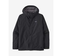 Giacca con cappuccio Patagonia Jackson Glacier Rain nero - XS