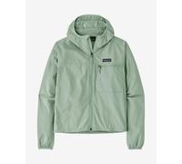 Giacca con cappuccio Patagonia Light Variable verde menta donna - M