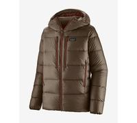 Giacca con cappuccio Patagonia M's Fitz Roy Down marrone - L