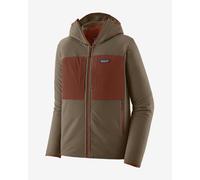 PATAGONIA M's R2 Techface Hoody - Uomo - Marrone / Grigio - Taglia XL- modello 2026