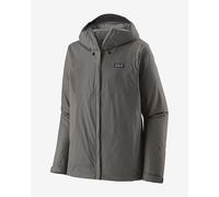 Giacca con cappuccio Patagonia Torrentshell 3L grigia - M