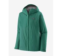 Giacca con cappuccio Patagonia Torrentshell 3L verde - L