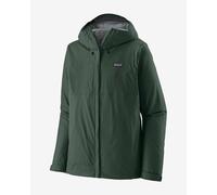 Giacca con cappuccio Patagonia Torrentshell 3L verde scuro - L