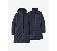 Giacca con cappuccio Patagonia Tres 3-in-1 Parka blu notte donna - S