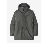 Giacca con cappuccio Patagonia Tres 3-in-1 Parka grigio - S