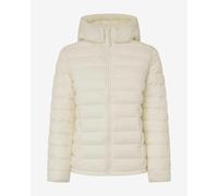 Giacca con cappuccio Pepe Jeans Ammy Short bianco donna - S