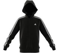 Giacca con cappuccio per bambini adidas Essentials 3S Noir 3/4 anni