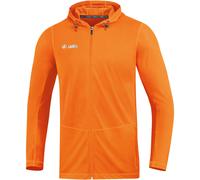 Giacca con cappuccio per bambini Jako Run 2.0 Orange 11/12 anni