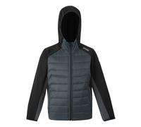 Giacca con cappuccio per bambini Regatta Kielder IX Noir 7/8 ans