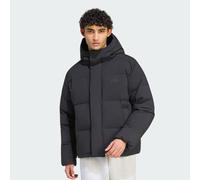 adidas Uomo Helionic Down Puffer Hooded Coat, black, L