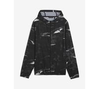 Giacca con cappuccio Puma Run Velocity AOP nero bianco donna - S