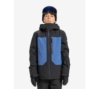Giacca con cappuccio Quiksilver Ambition 20K blu nera per bambini - 14