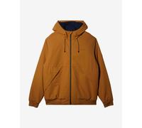 Giacca con cappuccio Quiksilver Brooks 5K marrone ocra - L