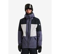 Giacca con cappuccio Quiksilver Forever Stretch GORE-TEX blu nero bianco - XL